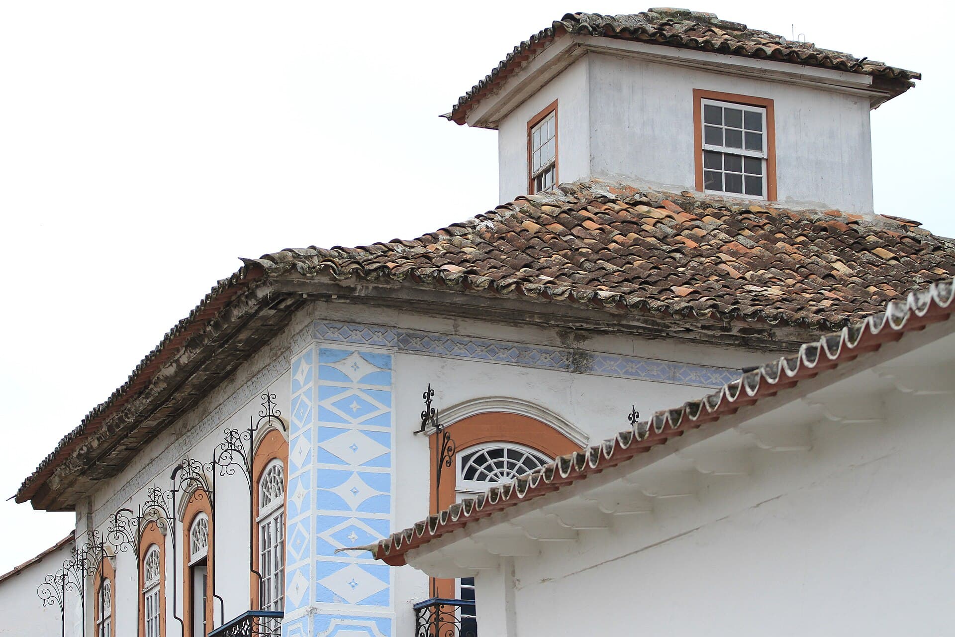 Casario colonial do centro histórico de Paraty, no litoral sul do Rio de Janeiro.